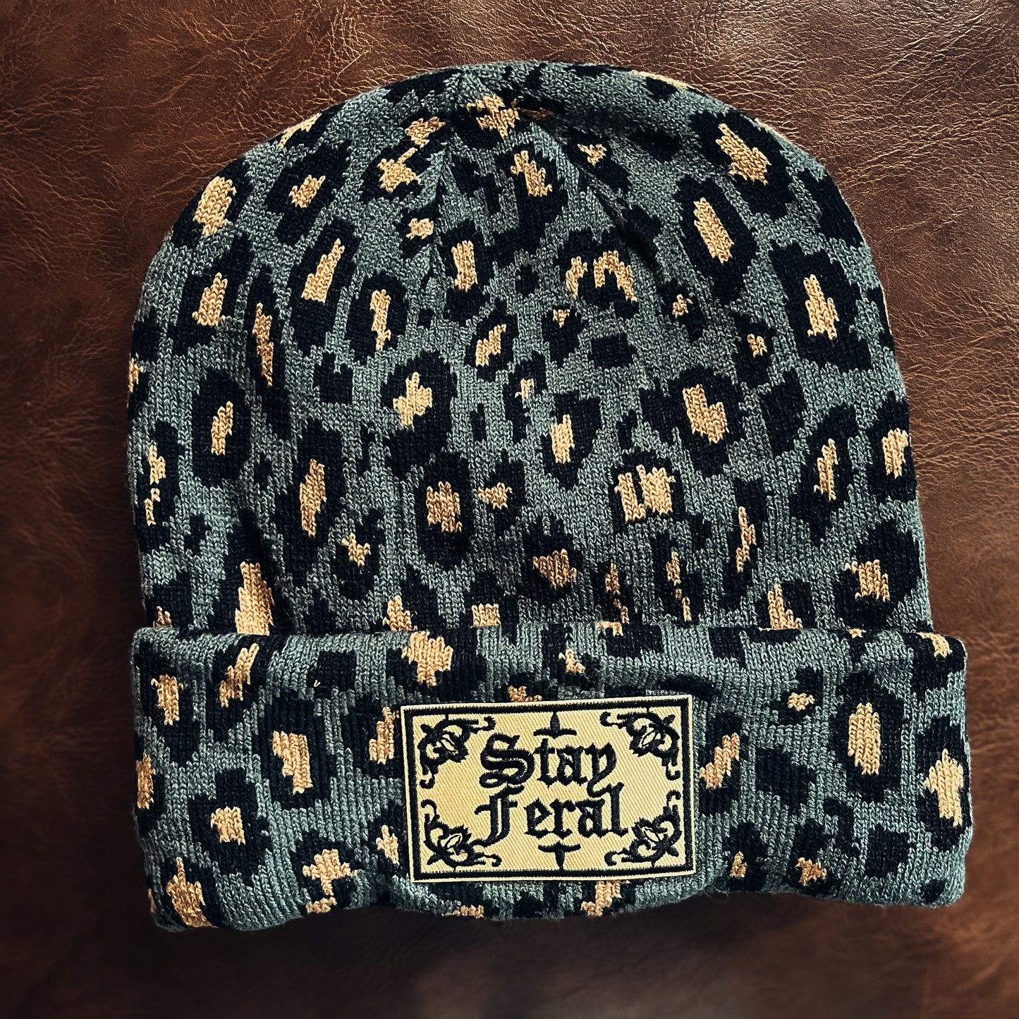 Leopard Beanie