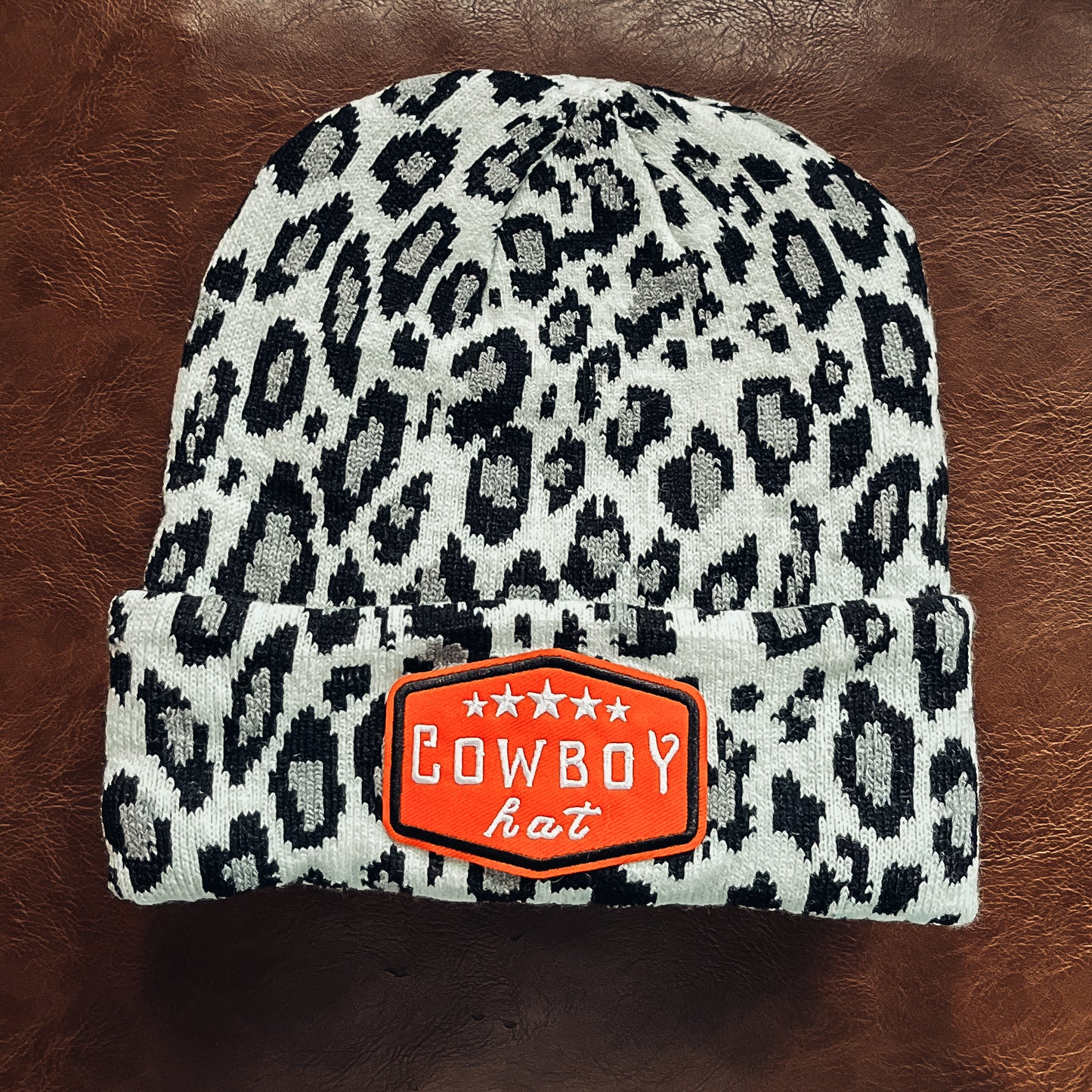 Leopard Beanie