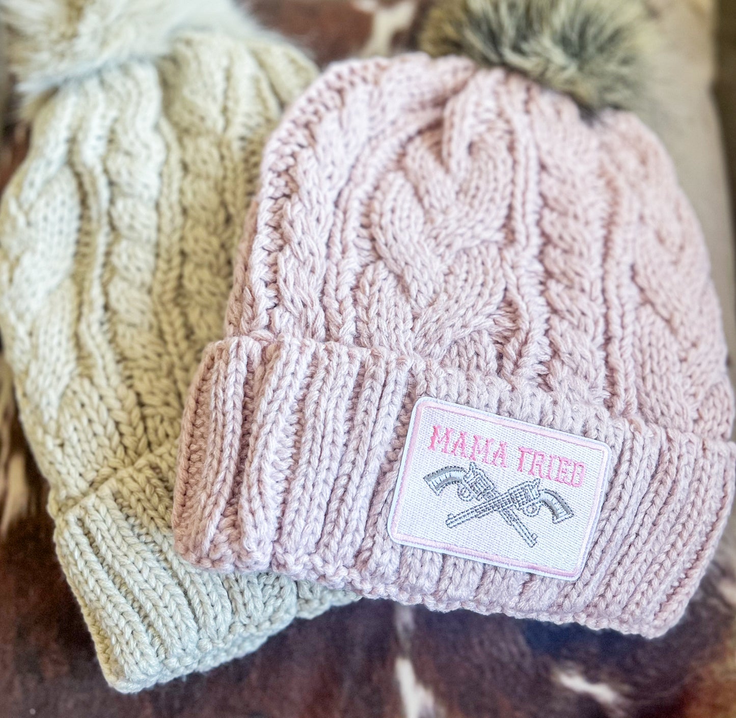 Mama Tried Fleece Lined Beanie