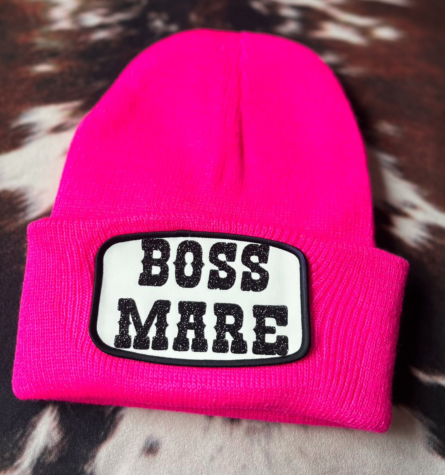 Boss Mare Neon Beanie